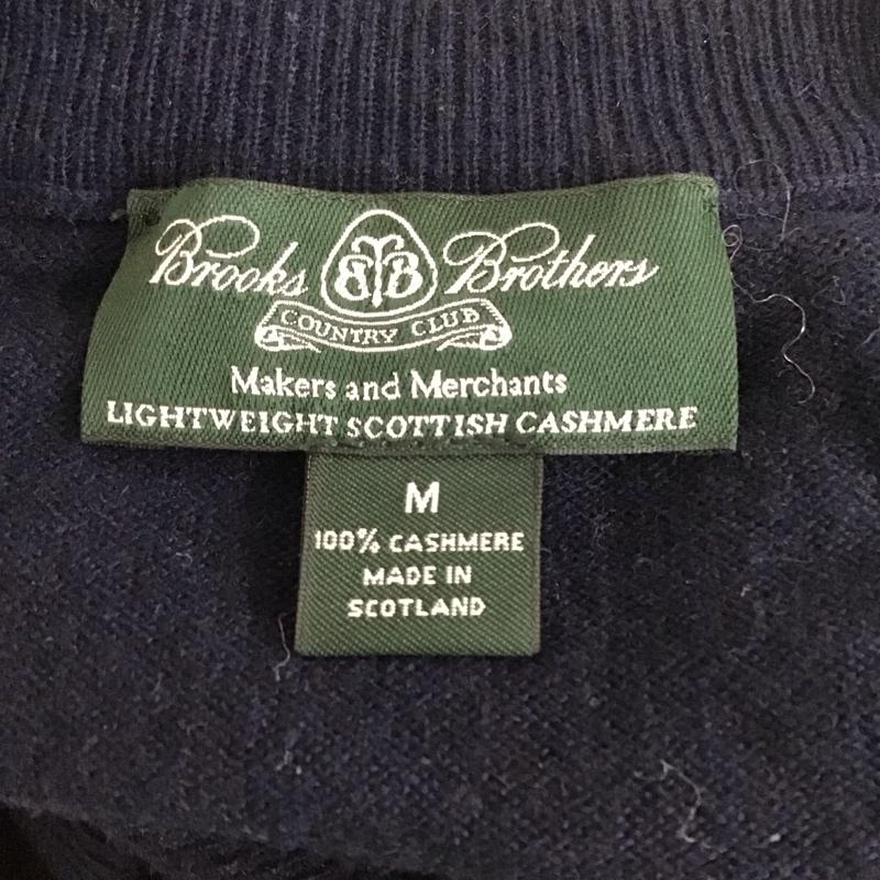 ブルックスブラザーズ BROOKS BROTHERS ニット、セーター 長袖 長袖ニットカットソー ニット セーター Vネックニット M チェック マルチカラー / マルチカラー / メンズ USED 古着 中古 10112764
