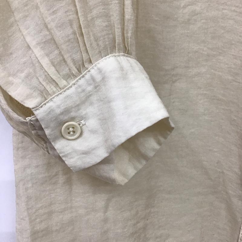 アルシーヴ archives シャツ、ブラウス 長袖 無地 ベージュ / ベージュ / レディース USED 古着 中古 10130289