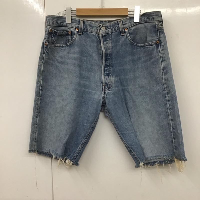 リーバイス Levi s パンツ デニム、ジーンズ デニムパンツ 32インチ 無地 インディゴ / インディゴ / メンズ USED 古着 中古 10129808