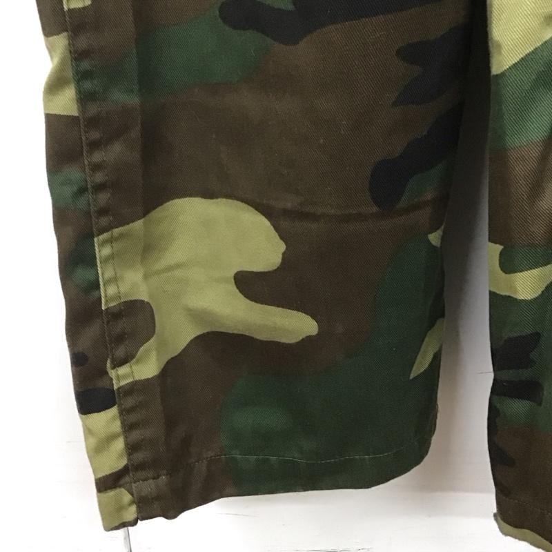 古着 USED ワンピース・ドレス・オールインワン ワンピース・ドレス・オールインワン オールインワン つなぎ ワークパンツ カジュアルパンツ 長袖 ミリタリー カモフラージュ柄・迷彩 マルチカラー / マルチカラー / メンズ USED 古着 中古 10108650
