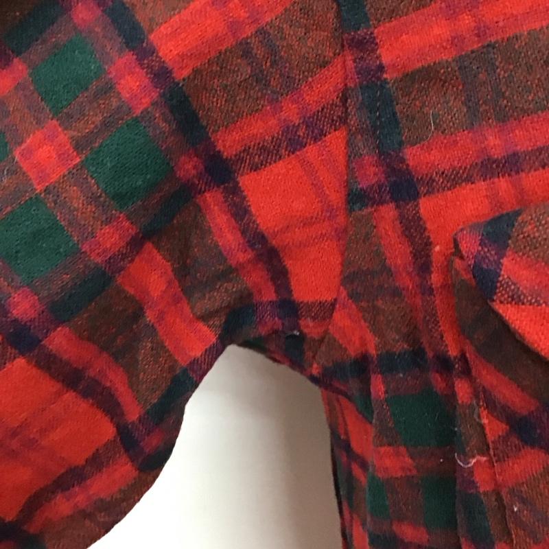 ペンドルトン PENDLETON シャツ、ブラウス 長袖 長袖シャツ カラーシャツ ポケットシャツ 長袖カットソー チェックシャツ 70s M チェック マルチカラー / マルチカラー /  メンズ USED 古着 中古 10109849