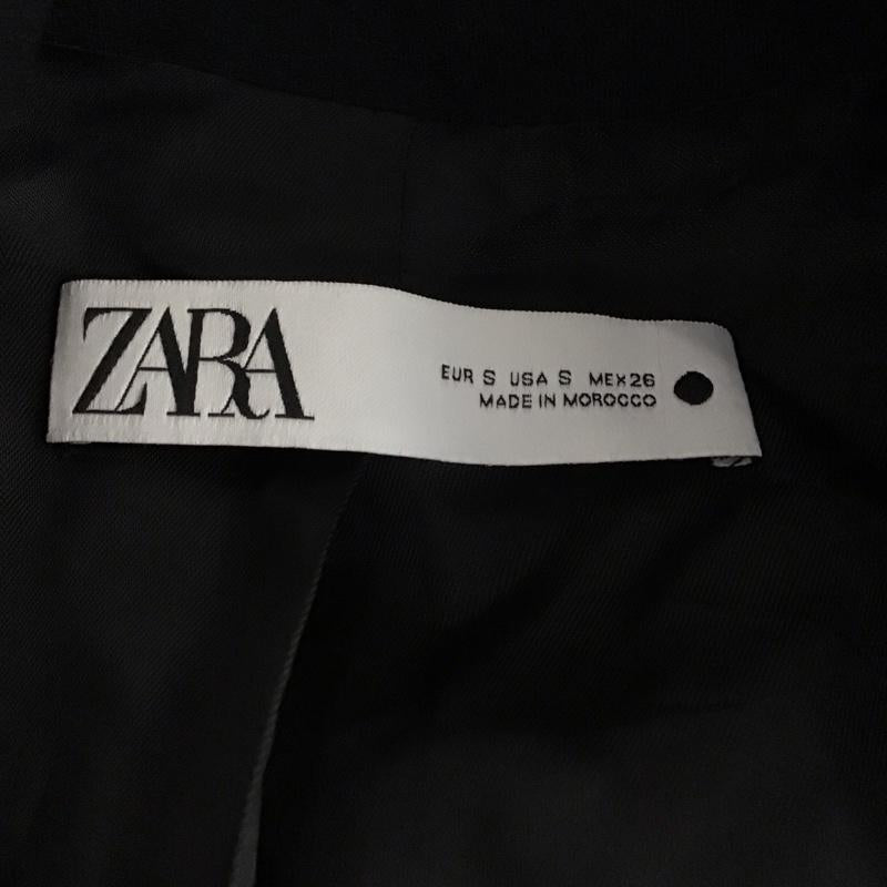ザラ ZARA ベスト ベスト 2681 878 800 襟付き S 無地 黒 / ブラック / レディース USED 古着 中古 10125001