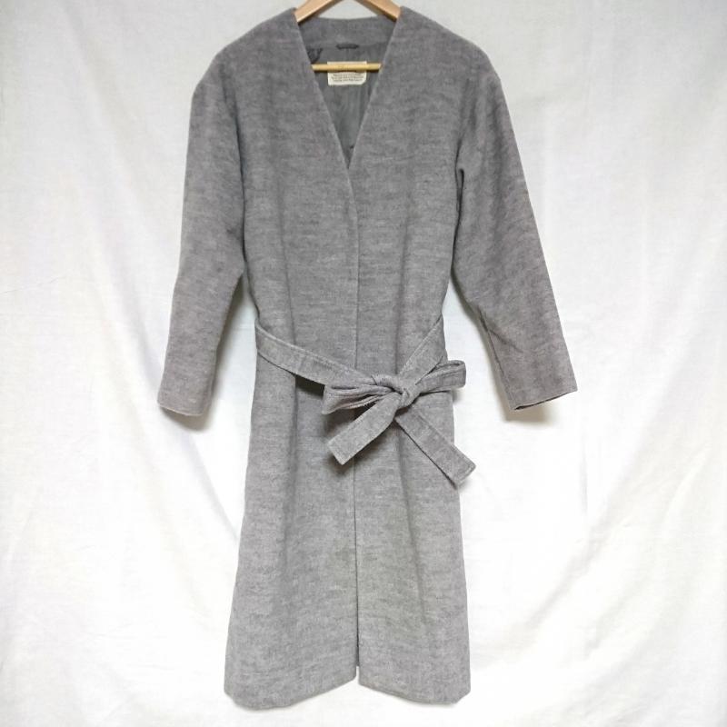 ソコラ socolla コート コート一般 1 無地 灰 / グレー / レディース USED 古着 中古 10031065