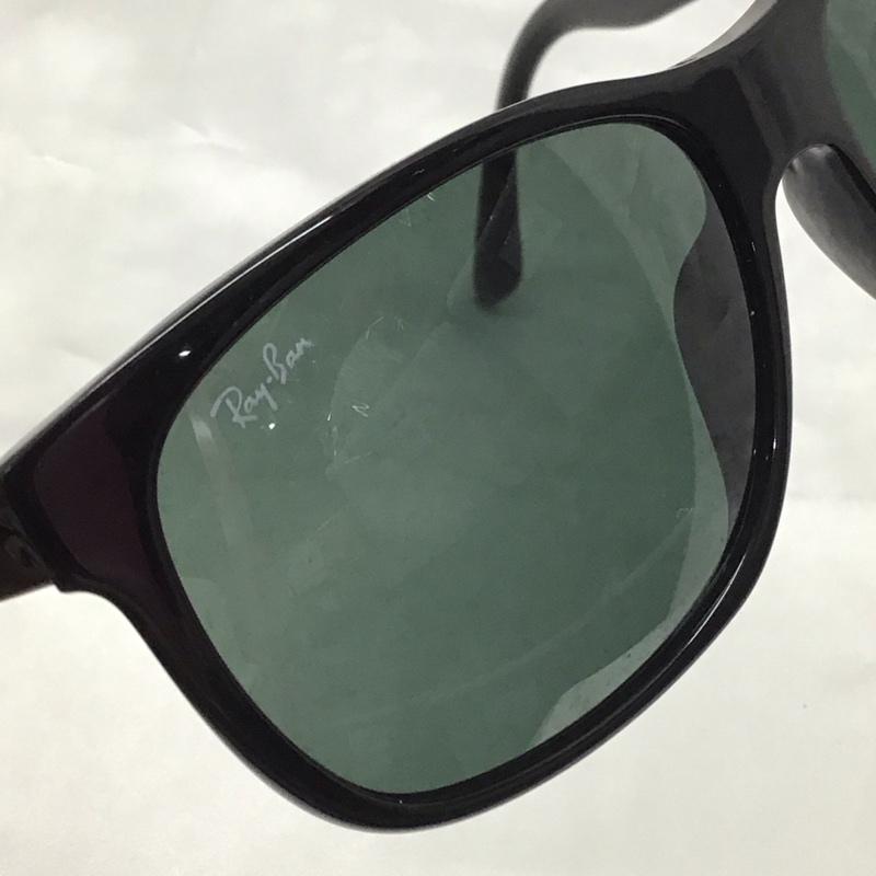 レイバン Ray-Ban めがね・サングラス サングラス RB4181F ウェリントン ロゴ、文字 黒 / ブラック / メンズ USED 古着 中古 10116452