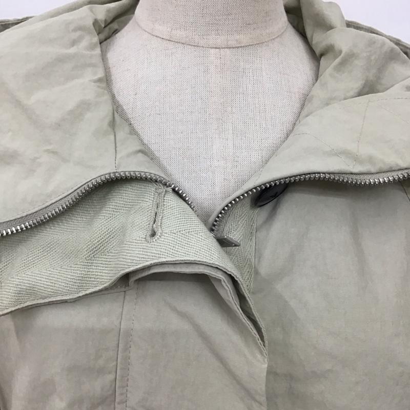 ザラ ZARA ジャケット、上着 ジャンパー、ブルゾン 0518 057 806 クロップドパーカー L 無地 灰 / グレー / レディース USED 古着 中古 10118221