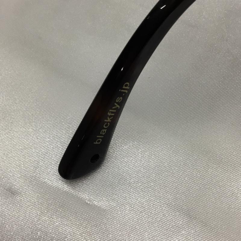 ブラックフライズ BLACK FLYS めがね・サングラス サングラス FLY HOOKER ワンポイント 茶 / ブラウン / メンズ USED 古着 中古 10109143