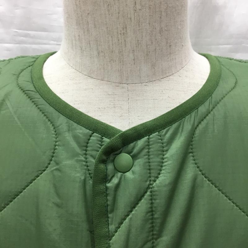 チャンピオン Champion ベスト ベスト C3-U603 WAVE QUILTING VEST キルティングベスト タグ付き XL 無地 カーキ / カーキ / メンズ USED 古着 中古 10121234