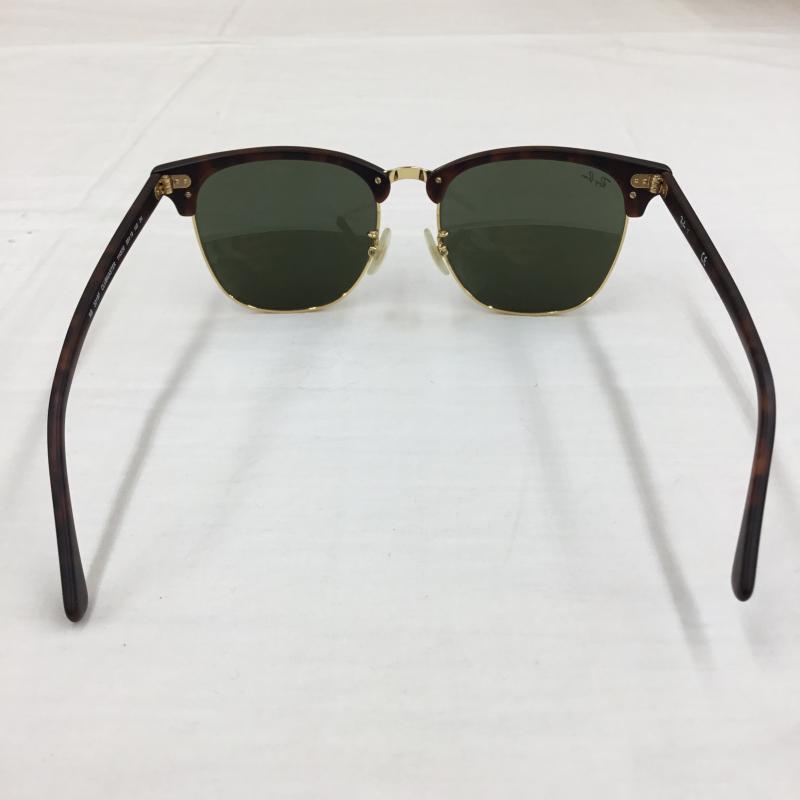 レイバン Ray-Ban めがね・サングラス サングラス RB3016F CLUBMASTER CLASSIC FREE 茶 / ブラウン / X 金 / ゴールド / メンズ USED 古着 中古 10138992