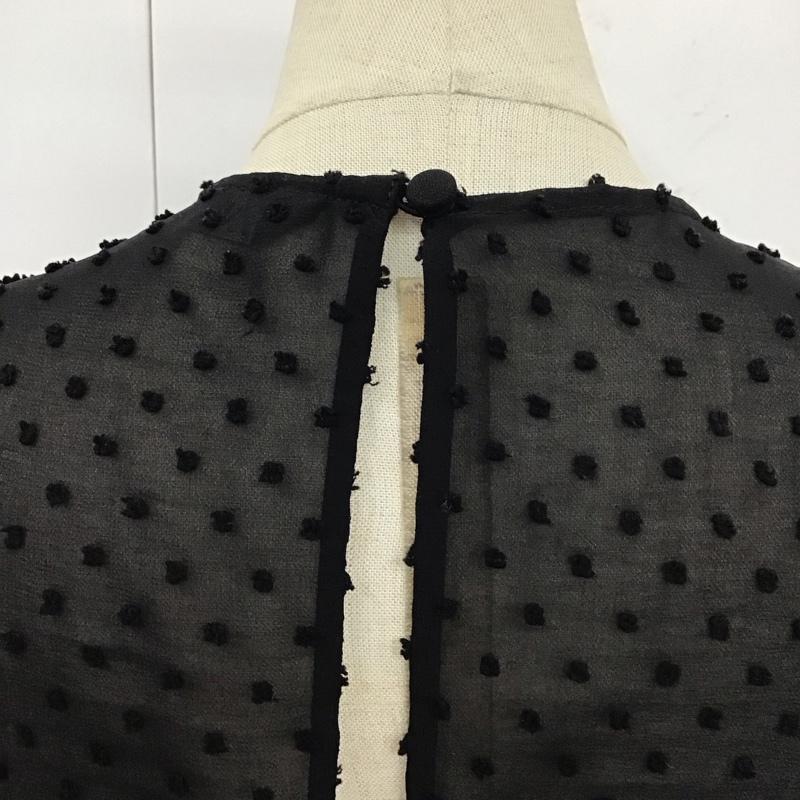 ザラ ZARA ワンピース・ドレス・オールインワン ワンピース・ドレス・オールインワン オールインワン 長袖 レース XS 無地 黒 / ブラック / レディース USED 古着 中古 10116676