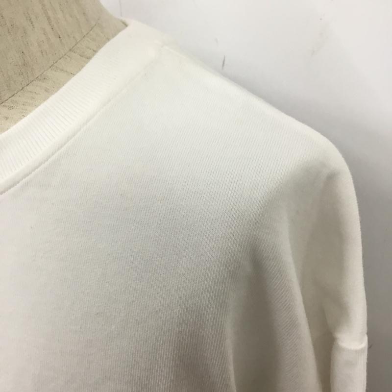 ラファイエット Lafayette Tシャツ 半袖 半袖カットソー プリントTシャツ クルーネックカットソー XL ロゴ、文字 白 / ホワイト /  メンズ USED 古着 中古 10110016