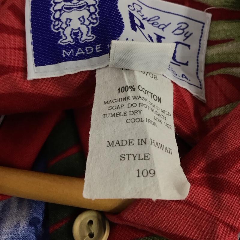 古着 USED シャツ、ブラウス 半袖 半袖シャツ プリントシャツ ポケットシャツ アロハシャツ S プリント マルチカラー / マルチカラー / メンズ USED 古着 中古 10140666