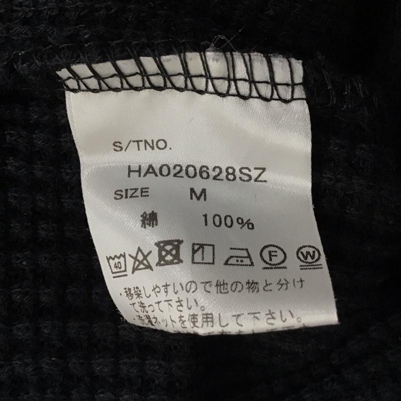 ハレ HARE カットソー 長袖 長袖カットソー クルーネックカットソー ロングスリーブカットソー プリントTシャツ M 無地 紺 / ネイビー / メンズ USED 古着 中古 10119015