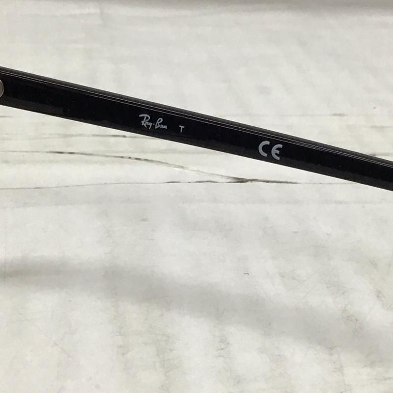 レイバン Ray-Ban めがね・サングラス めがね RB7119F ロゴ、文字 黒 / ブラック / メンズ USED 古着 中古 10114308