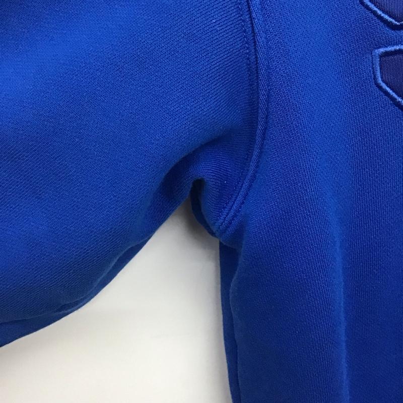 ステューシー STUSSY パーカー 長袖 長袖パーカー ジップアップパーカー スウェット 90s S ロゴ、文字 青 / ブルー / メンズ USED 古着 中古 10139676