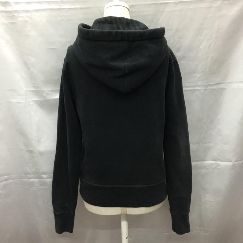 ラルフローレン RALPHLAUREN パーカー 長袖 KK-RL-KA7550 ジップアップ M ワンポイント 黒 / ブラック / レディース USED 古着 中古 10107473