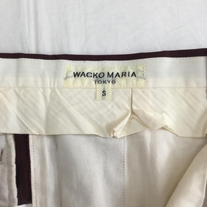 ワコマリア WACKO MARIA パンツ スラックス WACKO MARIA Guilty Parties スラックス S 刺繍 ボルドー / ボルドー / メンズ USED 古着 中古 10129221