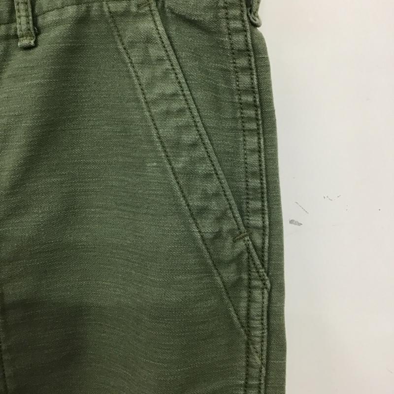 オアスロウ orSlow パンツ ショートパンツ 2 無地 カーキ / カーキ / メンズ USED 古着 中古 10134837