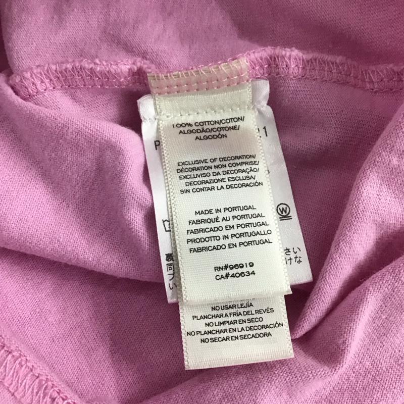 ヘブンバイマークジェイコブス heaven BY MARC JACOBS Tシャツ 半袖 半袖カットソー プリントTシャツ クルーネックカットソー M ロゴ、文字 桃 / ピンク / メンズ USED 古着 中古 10142637