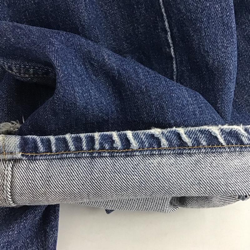 リーバイストラウスアンドコー Levi Strauss & co. パンツ デニム、ジーンズ デニムパンツ スリムパンツ カジュアルパンツ 00s 31インチ 無地 インディゴ / インディゴ / メンズ USED 古着 中古 10150655