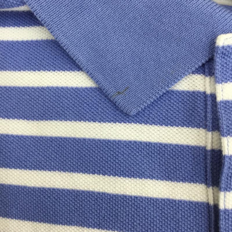 ポロラルフローレン POLO RALPH LAUREN ポロシャツ 半袖 L ボーダー柄 青 / ブルー / メンズ USED 古着 中古 10133532