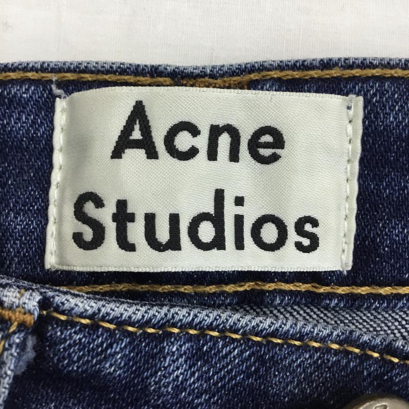 アクネストゥディオズ Acne Studios パンツ デニム、ジーンズ 26インチ 無地 インディゴ / インディゴ / レディース USED 古着 中古 10139667