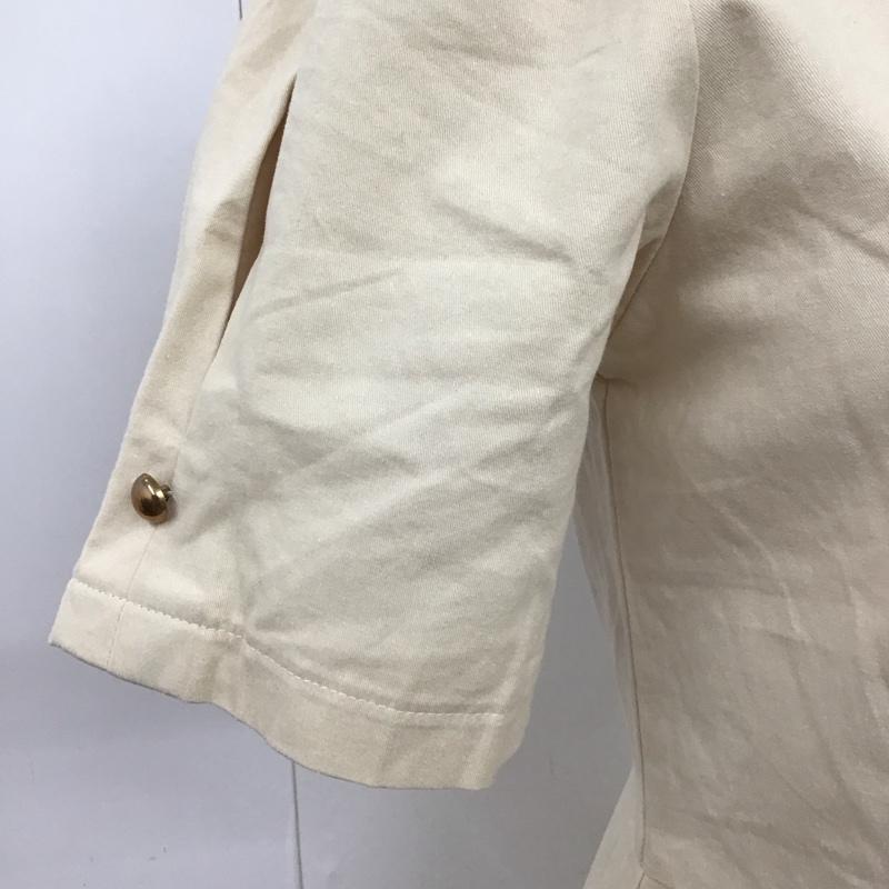 アビトーキョー ABITOKYO ワンピース ロングスカート A01B2245AB ロングシャツワンピース 半袖 ノーカラー 0 無地 ベージュ / ベージュ / レディース USED 古着 中古 10114021