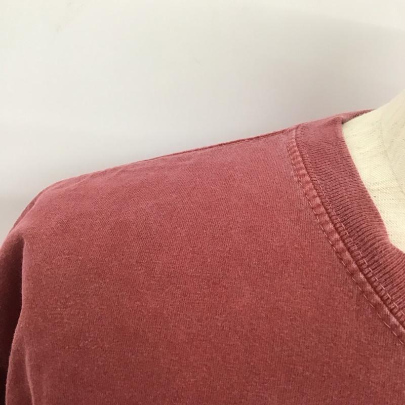 マジェスティック MAJESTIC Tシャツ 半袖 半袖カットソー プリントTシャツ クルーネックカットソー 古着 XL プリント えんじ / ワインレッド / メンズ USED 古着 中古 10107328