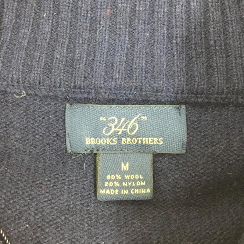 ブルックスブラザーズ BROOKS BROTHERS ニット、セーター 長袖 長袖ニットカットソー ニット セーター ジップネックニット M プリント マルチカラー / マルチカラー / メンズ USED 古着 中古 10113876