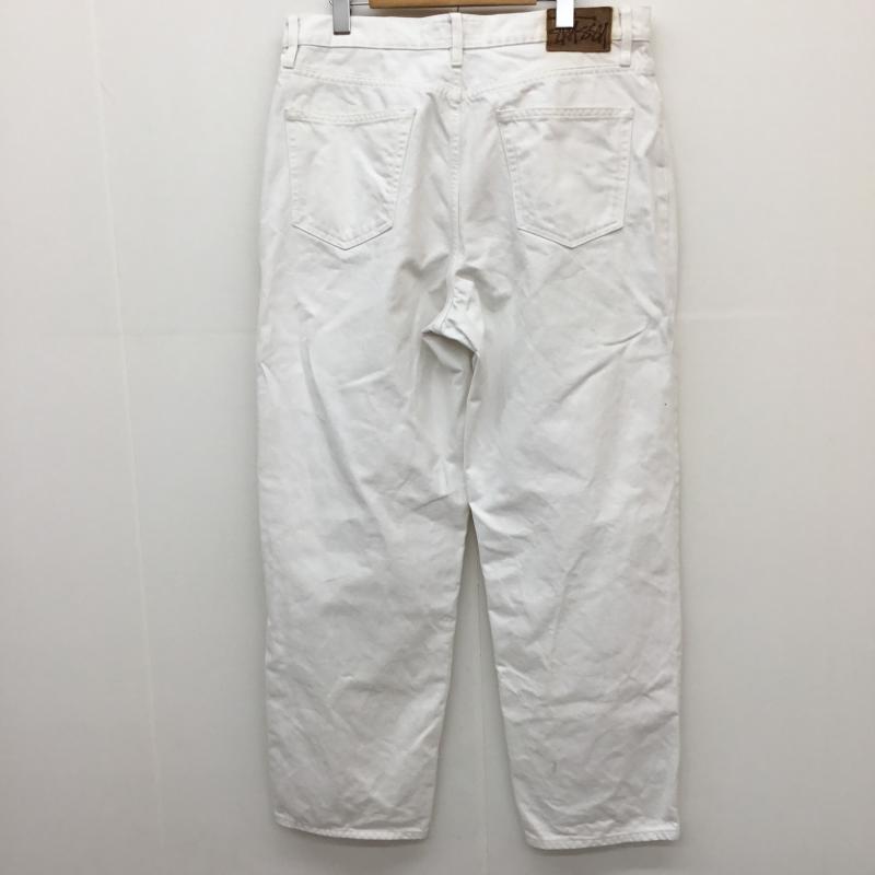 ステューシー STUSSY パンツ ワークパンツ、ペインターパンツ 32インチ 無地 白 / ホワイト / メンズ USED 古着 中古 10128181
