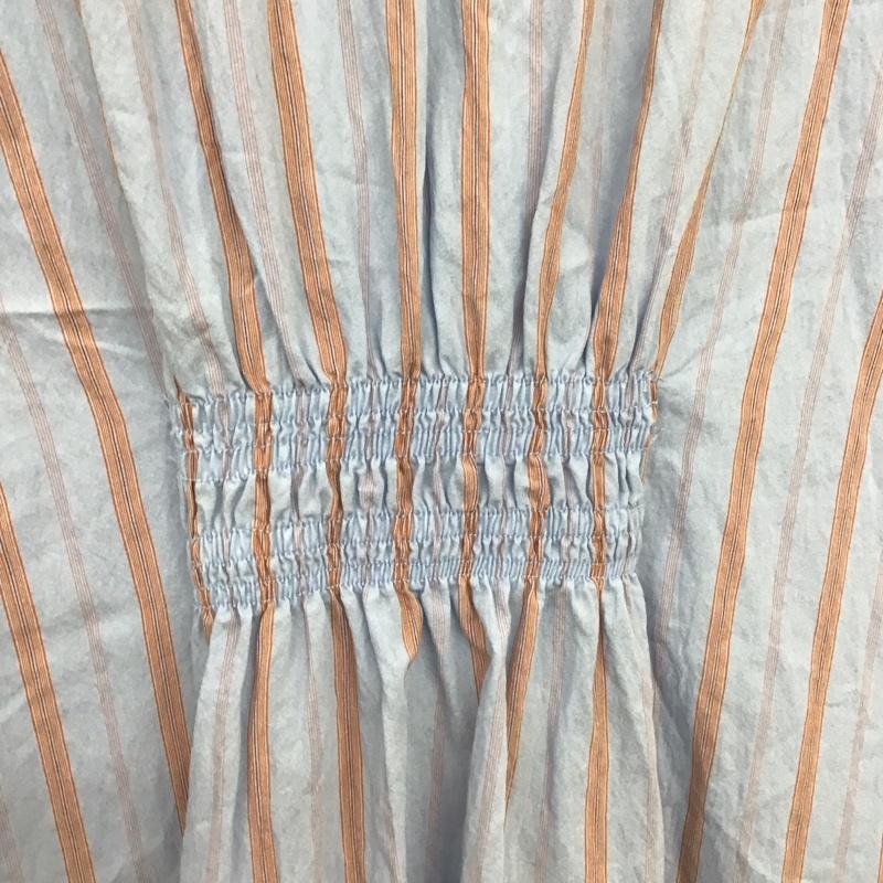 ザラ ZARA シャツ、ブラウス 半袖 S ストライプ マルチカラー / マルチカラー / レディース USED 古着 中古 10139394