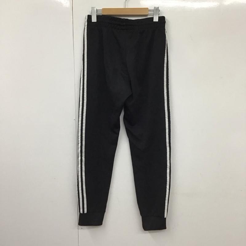 アディダス adidas パンツ ワークパンツ、ペインターパンツ cw1275 トラックパンツ スポーツウェア スリムパンツ カジュアルパンツ M ロゴ、文字 黒 / ブラック / メンズ USED 古着 中古 10130696