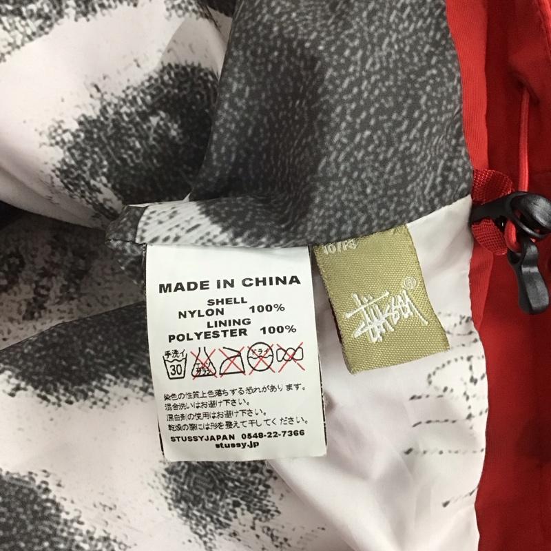 ステューシー STUSSY ジャケット、上着 ジャンパー、ブルゾン XL 無地 赤 / レッド / メンズ USED 古着 中古 10144860