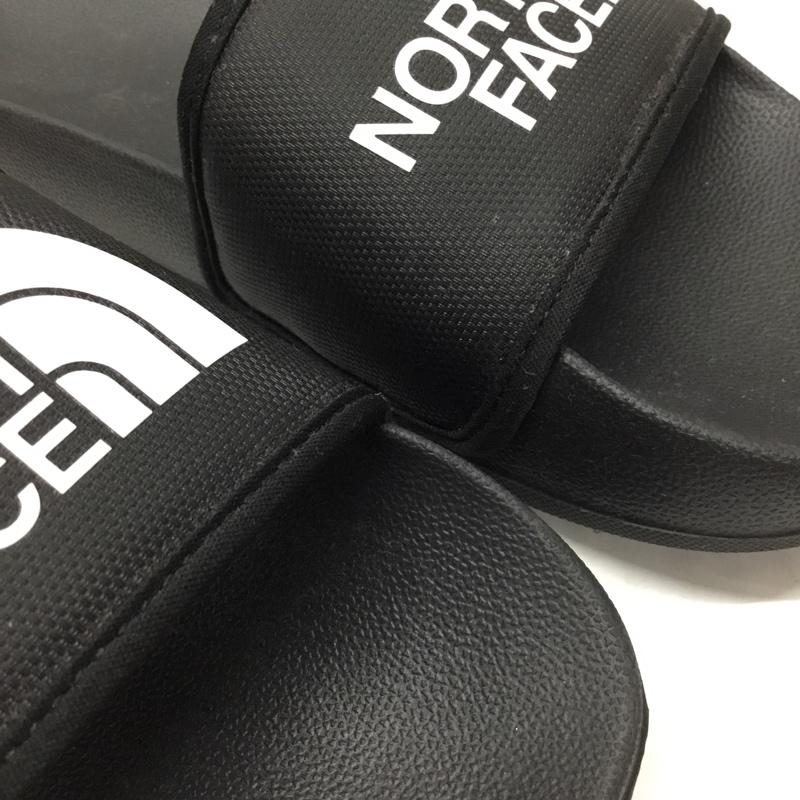 ザノースフェイス THE NORTH FACE サンダル サンダル NFW02354 WOMENS BASE CAMP SLIDE 3 23cm タグ付き 23.0cm ロゴ、文字 黒 / ブラック / レディース USED 古着 中古 10121825