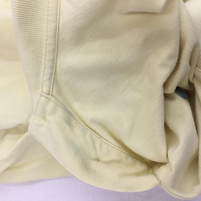 ポロラルフローレン POLO RALPH LAUREN カットソー 半袖 ポロシャツ L ロゴ、文字 黄 / イエロー / メンズ USED 古着 中古 10136803