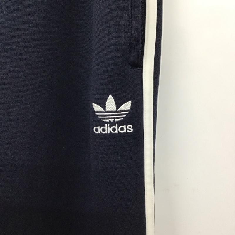 アディダス adidas ボトムス ボトムス ジャージ トラックパンツ L 無地 紺 / ネイビー / メンズ USED 古着 中古 10128331