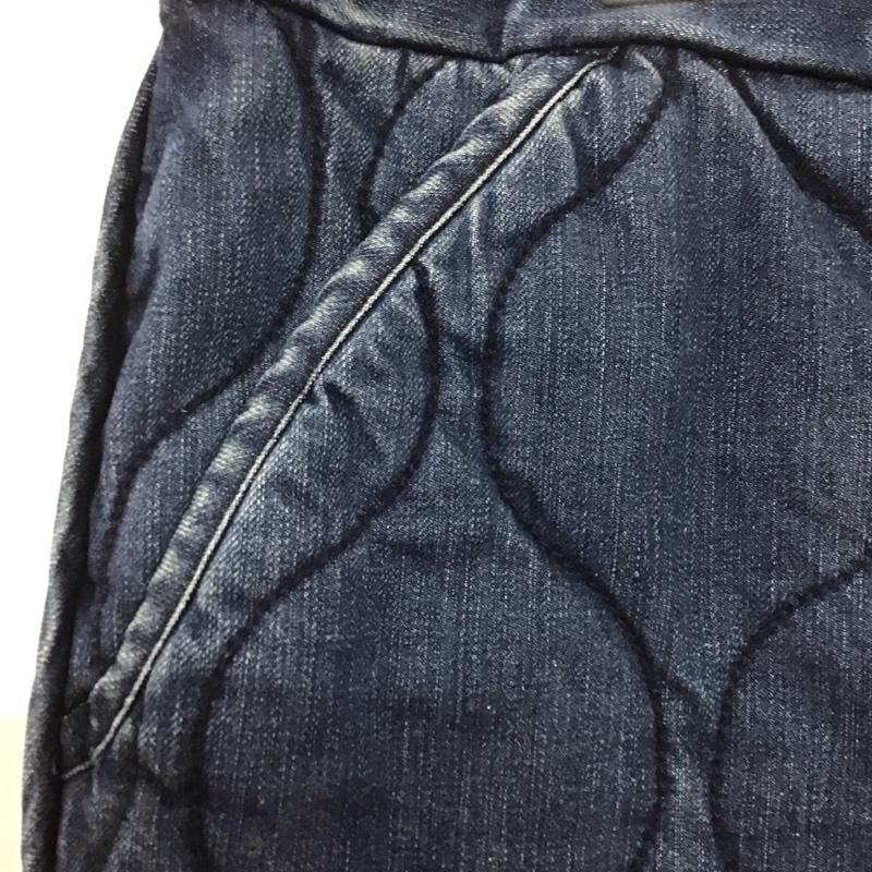 ネイタルデザイン NATAL DESIGN パンツ ショートパンツ デニムキルティングショーツ S ロゴ、文字 青 / ブルー / メンズ USED 古着 中古 10139424
