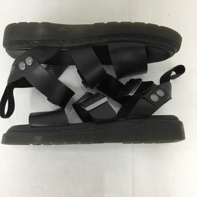 ドクターマーチン Dr.Martens サンダル サンダル レザー UK6 US:7 無地 黒 / ブラック / レディース USED 古着 中古 10131647