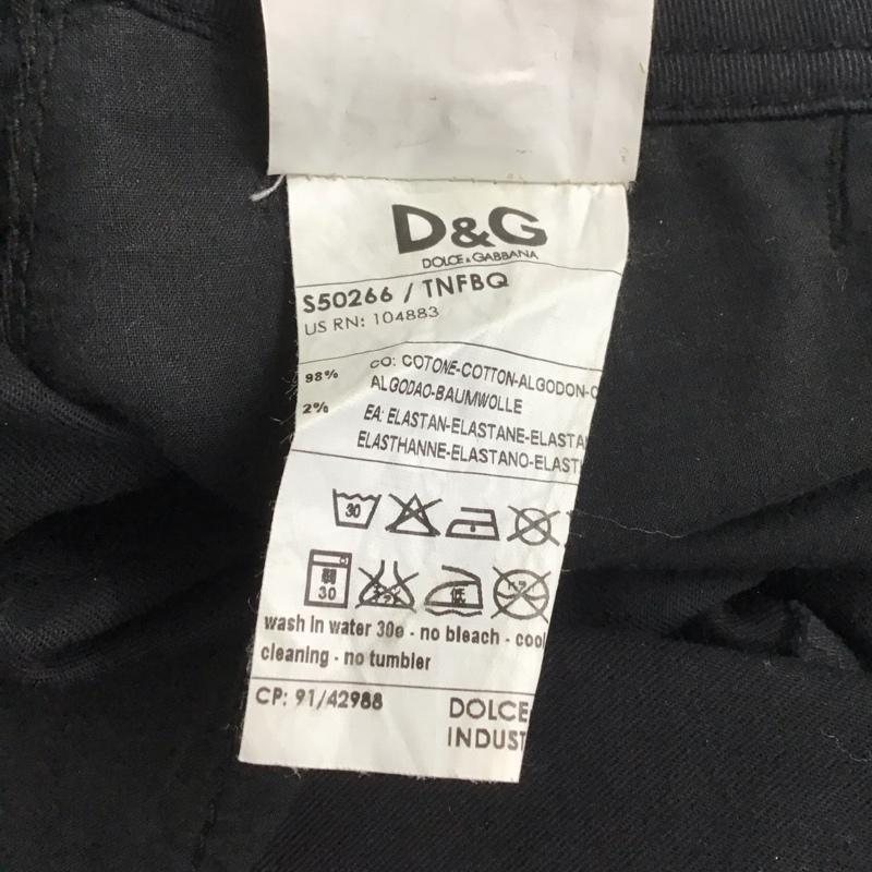ドルチェアンドガッバーナ DOLCE&GABBANA パンツ デニム、ジーンズ 27インチ 無地 黒 / ブラック / レディース USED 古着 中古 10132412