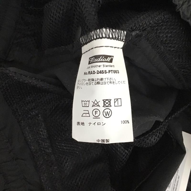 ラディアル RADIALL ボトムス ボトムス RAD-24SS-PT003 トラックパンツ XL 無地 黒 / ブラック / メンズ USED 古着 中古 10128327