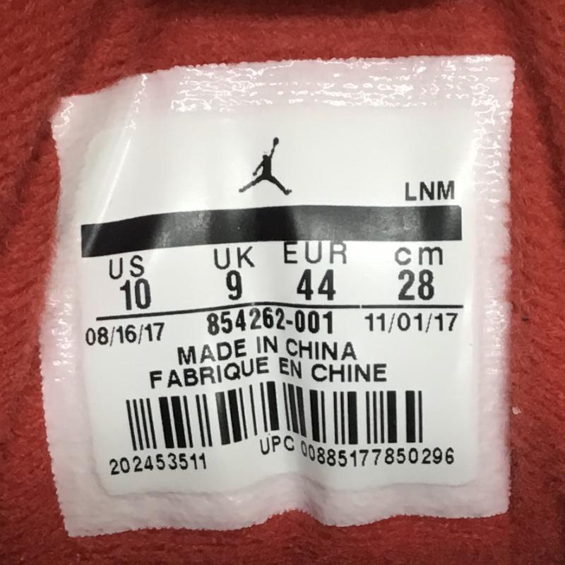 ナイキ NIKE スニーカー スニーカー 854262-001 Air Jordan 3 Retro OG Black Cement 28.0cm ロゴ、文字 灰 / グレー / X 黒 / ブラック / X 赤 / レッド / メンズ USED 古着 中古 10142850