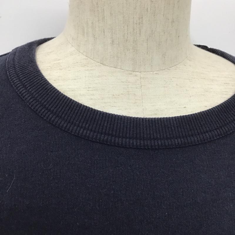チャンピオン Champion トレーナー 長袖 無地 紺 / ネイビー / メンズ USED 古着 中古 10106072