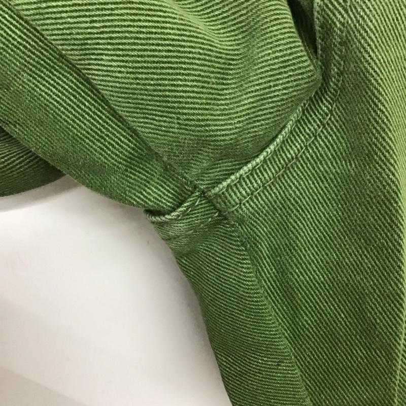 ザラ ZARA パンツ ワークパンツ、ペインターパンツ ワークパンツ ワイドパンツ カジュアルパンツ 無地 カーキ / カーキ / メンズ USED 古着 中古 10127146