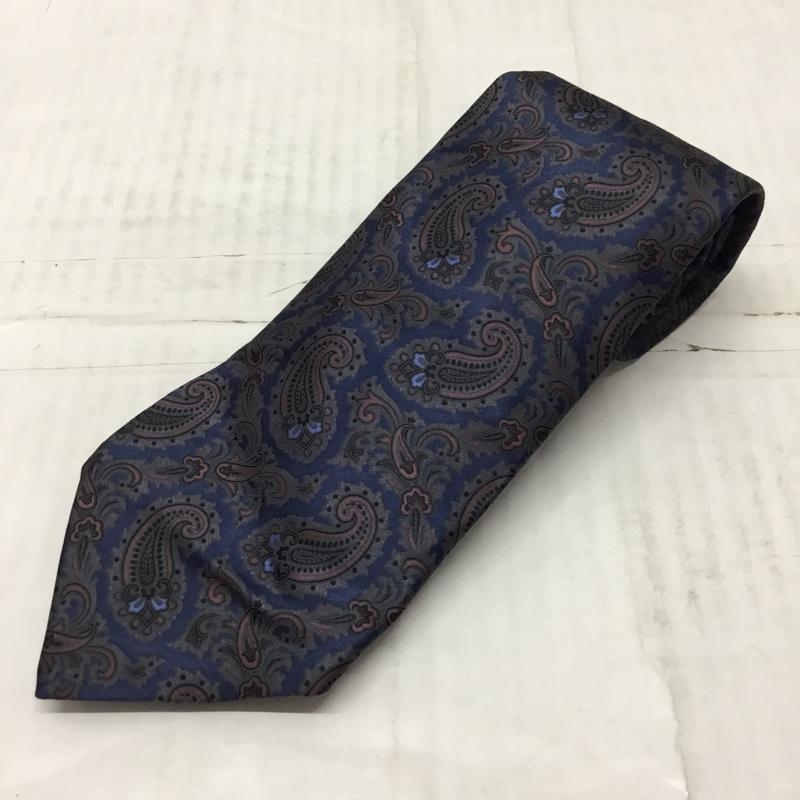 ブルックスブラザーズ BROOKS BROTHERS ネクタイ ネクタイ シルク USA製 ペイズリー 総柄 マルチカラー / マルチカラー / メンズ USED 古着 中古 10113601