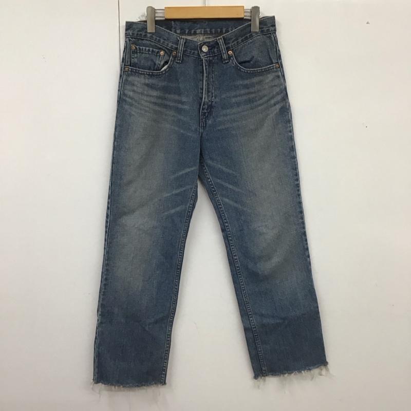 リーバイストラウスアンドコー Levi Strauss & co. パンツ デニム、ジーンズ デニムパンツ ストレートパンツ ワイドパンツ カジュアルパンツ 32インチ 無地 インディゴ / インディゴ /  メンズ USED 古着 中古 10124013