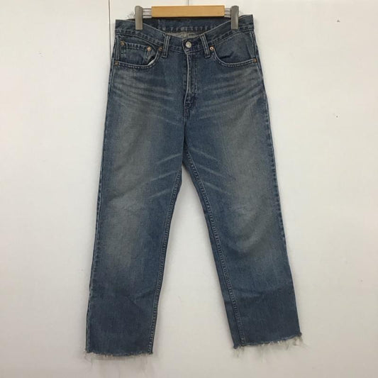リーバイストラウスアンドコー Levi Strauss & co. パンツ デニム、ジーンズ デニムパンツ ストレートパンツ ワイドパンツ カジュアルパンツ 32インチ 無地 インディゴ / インディゴ /  メンズ USED 古着 中古 10124013