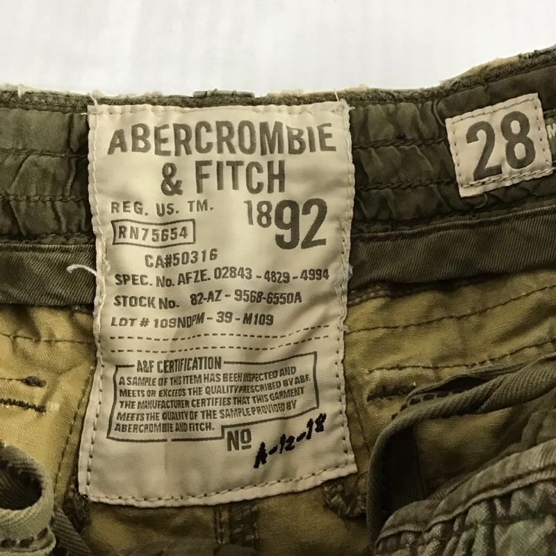 アバクロンビーアンドフィッチ ABERCROMBIE&FITCH パンツ ショートパンツ ショートパンツ ハーフパンツ カジュアルパンツ 28インチ カモフラージュ柄・迷彩 マルチカラー / マルチカラー /  メンズ USED 古着 中古 10122794