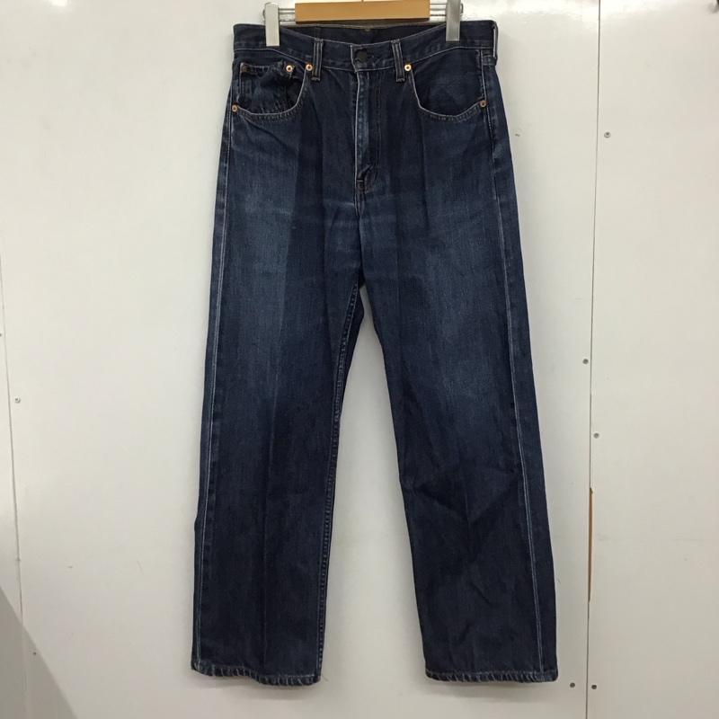 リーバイストラウスアンドコー Levi Strauss & co. パンツ デニム、ジーンズ デニムパンツ ワイドパンツ カジュアルパンツ 33インチ 無地 インディゴ / インディゴ / メンズ USED 古着 中古 10137039