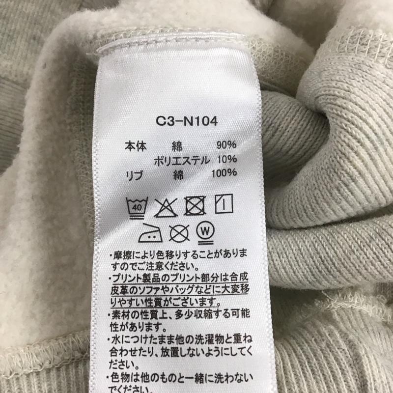 チャンピオン Champion パーカー 長袖 c3-n104 長袖パーカー プルオーバーパーカー M ロゴ、文字 灰 / グレー / メンズ USED 古着 中古 10132425