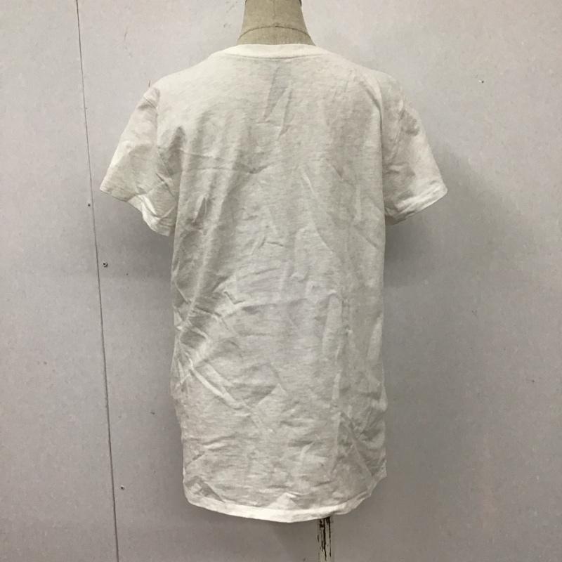 ポロラルフローレン POLO RALPH LAUREN Tシャツ 半袖 クルーネック M ロゴ、文字 白 / ホワイト / レディース USED 古着 中古 10108299