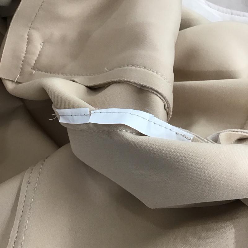 ザラ ZARA ジャケット、上着 ジャケット、ブレザー ノーカラー フェイクスエード L 無地 ベージュ / ベージュ / レディース USED 古着 中古 10138672
